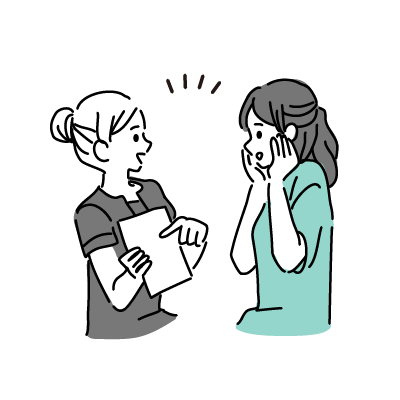 SHR方式とIPL方式で、効果的な脱毛方式を採用。要望に応じて、認定脱毛に相談して決められる！