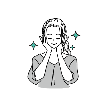 垢抜け、印象UP、若返り効果がある